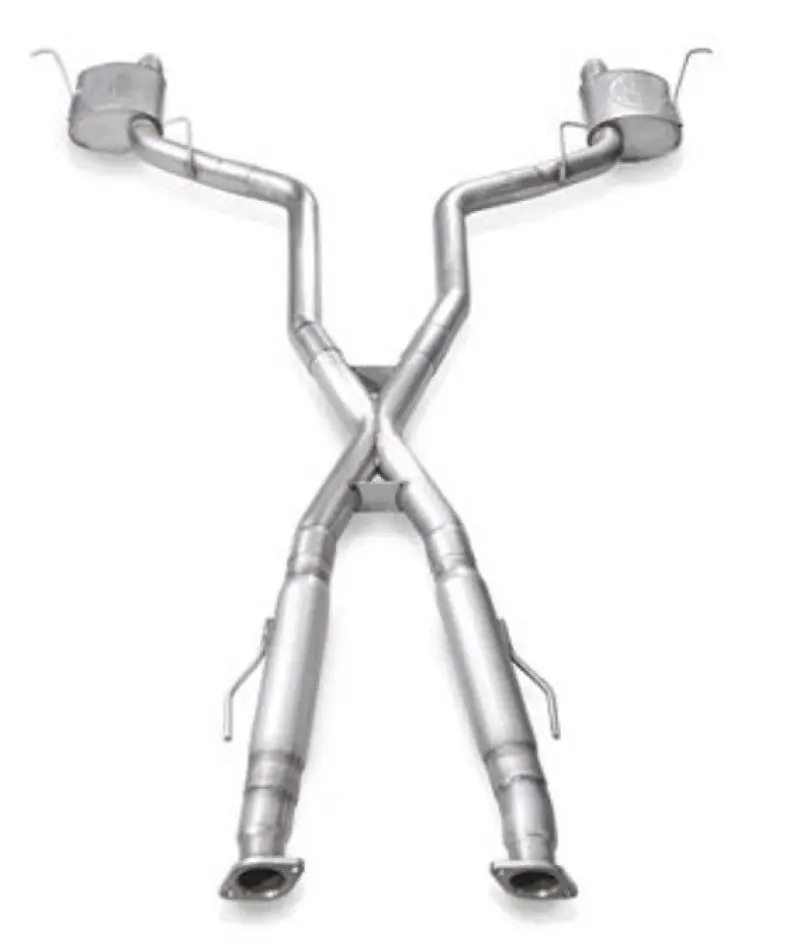 Stainless Works Jpgc57cbl 3In Legend Catback Exhaust W/X-Pipe (Uses Oem Tips) For 2011-2020 Jeep Grand Cherokee 5.7L 1