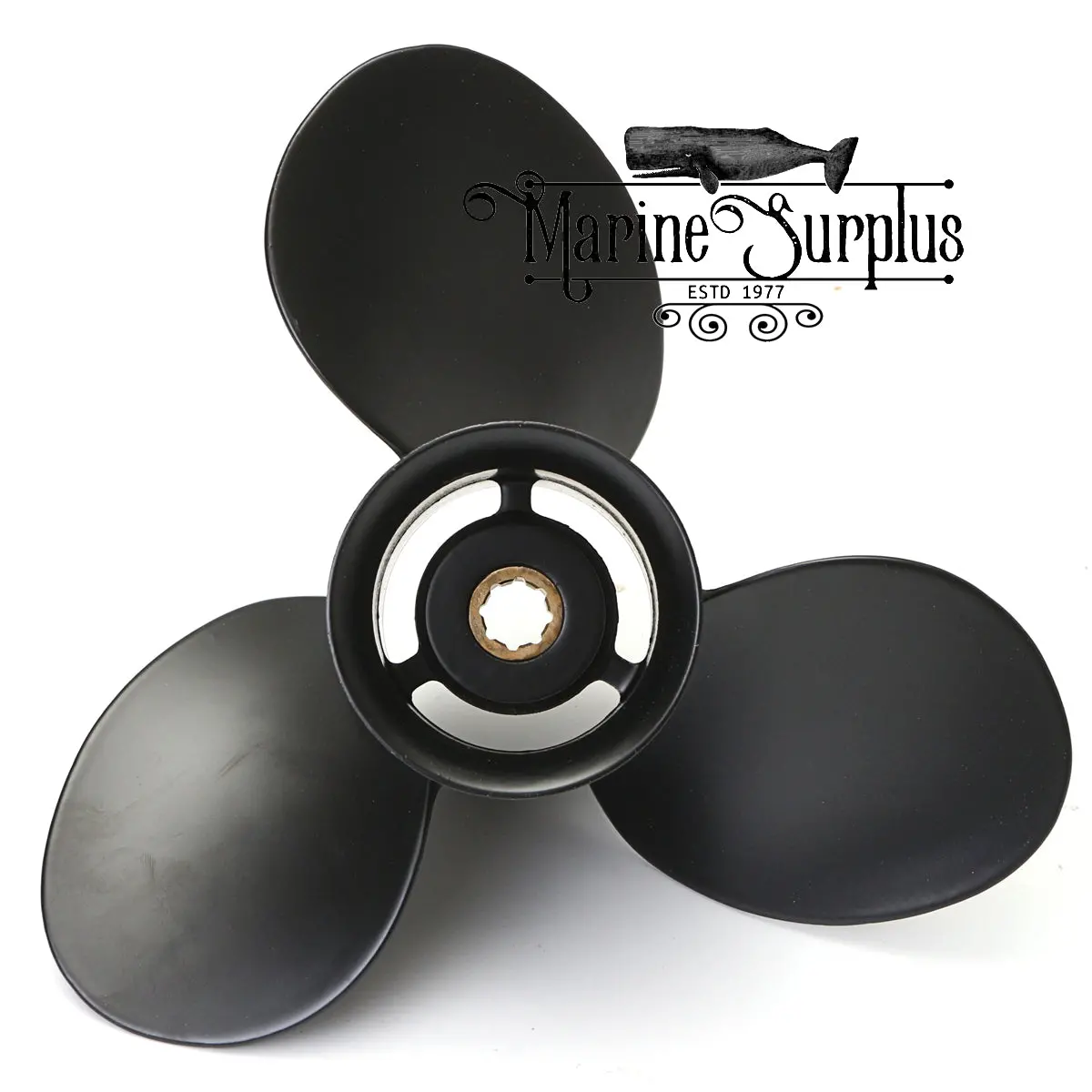 Aluminum Propeller - 9 X 10.5 - Rh 3 Blade - Replaces Mercury 48-828158A12 1