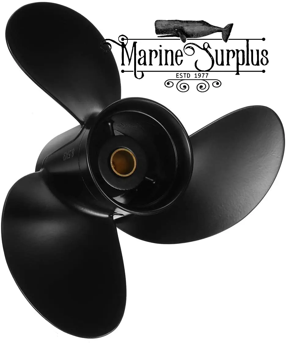 Aluminum Propeller - 8.5 X 9 - Rh 3 Blade - Mercury, Mariner, Tohatsu, Parsun 1