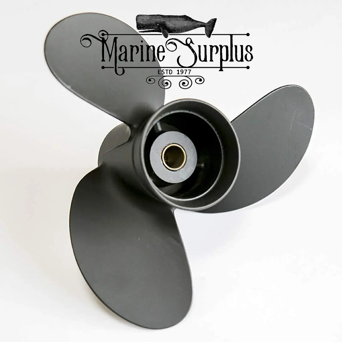 Aluminum Propeller - 8.9 X 7.5 - Rh 3 Blade - Mercury Black Max 48-897614A10 1