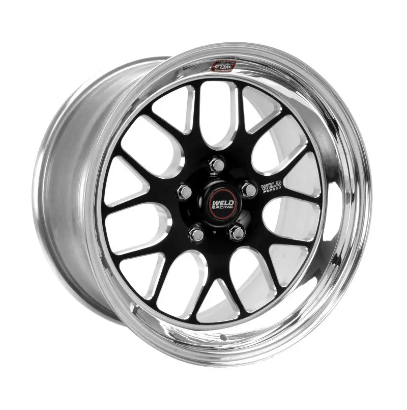 Weld S77 17X10 / 5X4.5 Bp / 7.9In. Bs Black Wheel (Low Pad) - Non-Beadlock 1