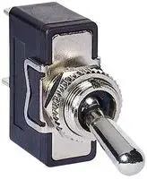Toggle Switch, On-Off, Spst, Non Illuminated, 3900 Series, Panel Mount, 20 A 1