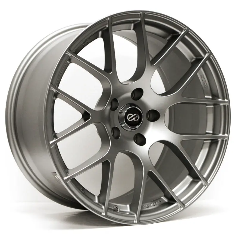 Enkei Raijin 18X8 42Mm Offset 5X120 Bolt Pattern 72.6 Bore Diamter Gunmetal Wheel 1