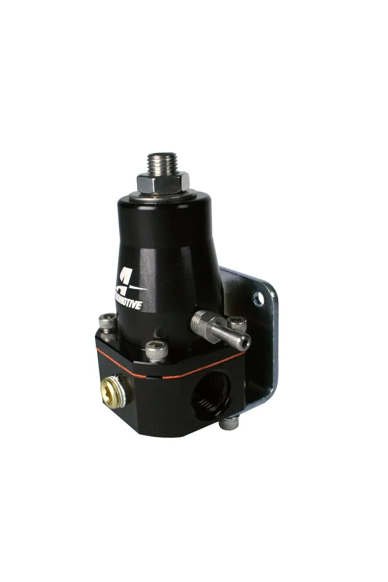 Aeromotive Adjustable Regulator Billet Efi Bypass - (2) -6 Inlets/(1) -6 Return - Black 1