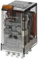 Power Relay, 4Pdt, 24 Vac, 7 A, 55 Series, Socket 55.34.8.024.0054 1
