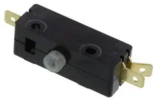 E13-00E Microswitch, Snap Action, Button, Spdt, Quick Connect, 15 A, 48 V 1