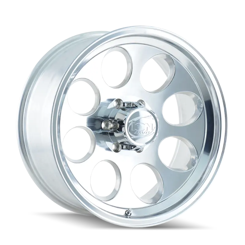 Ion Type 171 17X9 / 8X170 Bp / 0Mm Offset / 130.8Mm Hub Polished Wheel 1