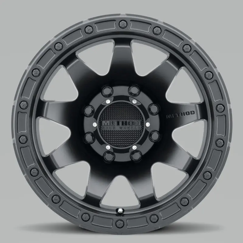 Method Mr317 17X8.5 0Mm Offset 8X170 130.81Mm Cb Matte Black Wheel 1