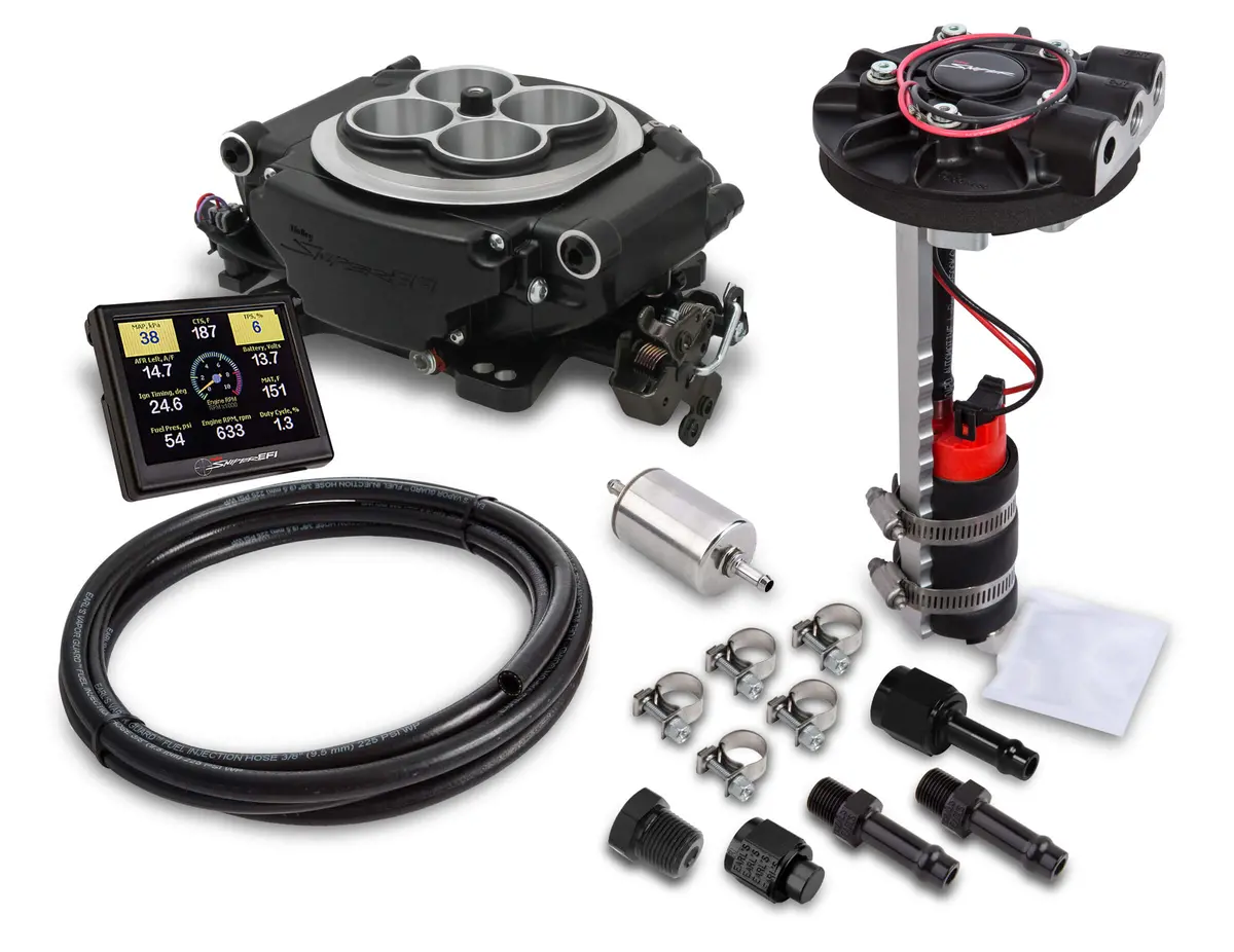Holley 550-511D Sniper Efi 4150 4Bbl Returnless Self-Tuning Fuel Injection Master Kit 1