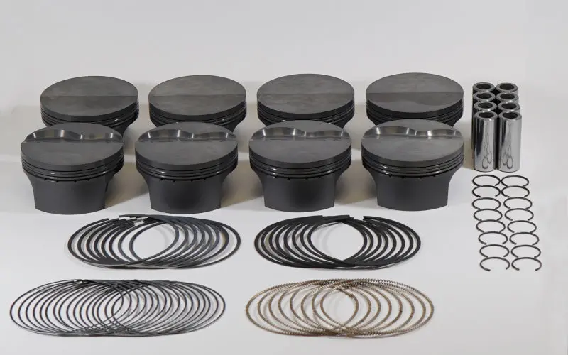 Mahle 930227325 Powerpak Forged Piston Set For Gm Lsx 441Cid 4.125 Bore / 4.125 Stroke -5.8Cc 1