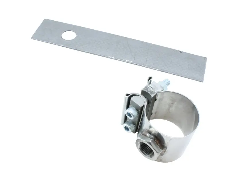Aem 30-2355-200 No-Weld O2 Sensor Mount For 1.75 To 2.0 Inch Diameter Pipe 1