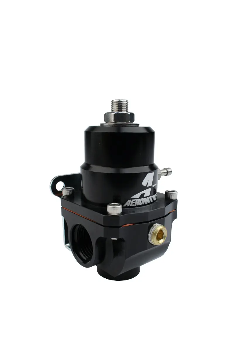 Aeromotive Adjustable Regulator - 3-15Psi - .313 Valve - (2) -08 Inlets/ -08 Return 1