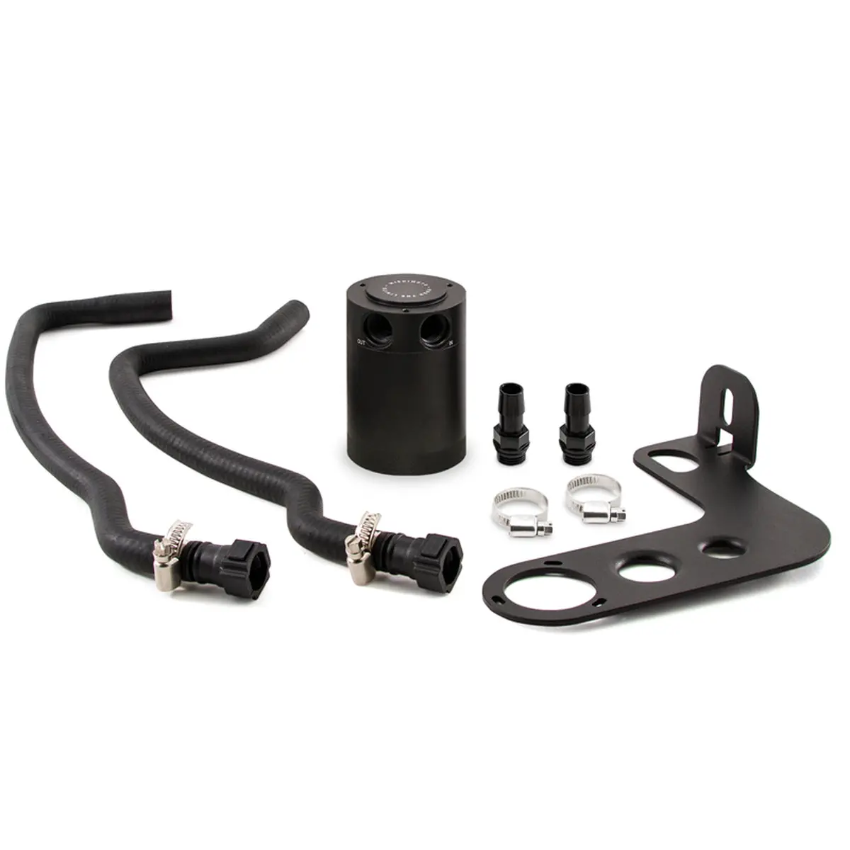 Mishimoto Baffled Oil Catch Can Kit For 2010-2015 Chevrolet Camaro Ss 1
