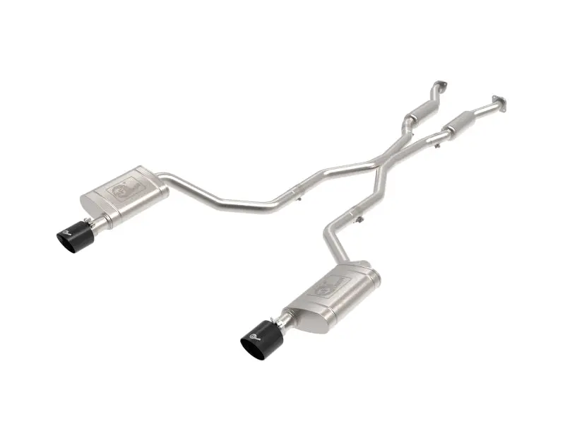 Afe 49-32086-B Mach Force-Xp 304 Ss Cat-Back Exhaust System W/ Black Tip For 2011-2021 Dodge Durango V6-3.6L / V8-5.7L 1