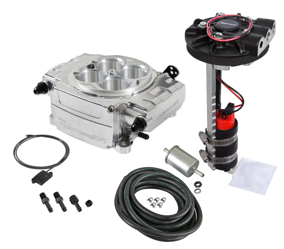 Holley Sniper 2 Efi Returnless Style Drop-In Module - Without Pdm - Bluetooth Module (Usa / Canada Only)- Polished 1