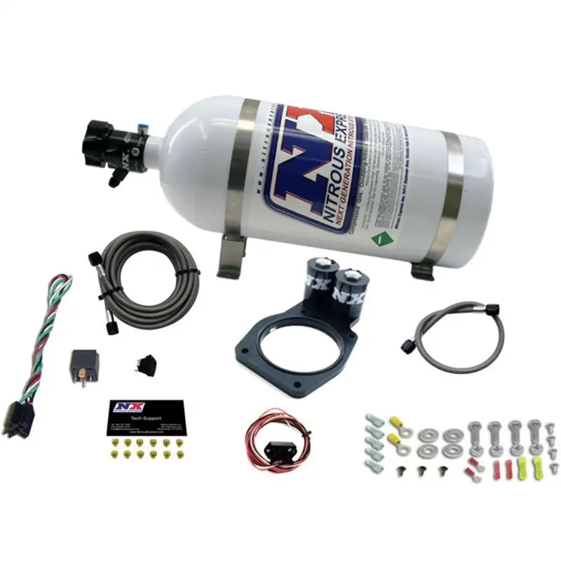 Nitrous Express 10-15 Chevrolet Camaro Nitrous Plate Kit (50-150Hp) W/10Lb Bottle 1
