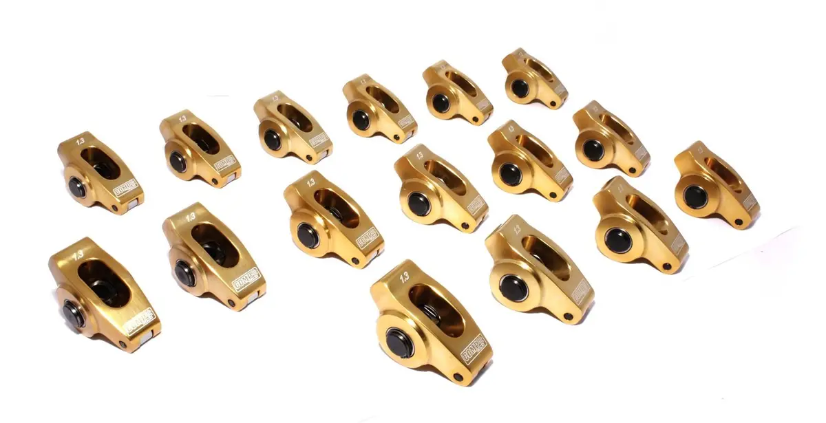 Comp Cams 19012-16 Break-In Rocker Arms For Sbc 1.3 Ratio 7/16" Stud 1