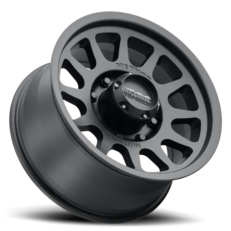 Method Mr703 17X8.5 0Mm Offset 8X6.5 130.81Mm Cb Matte Black Wheel 1
