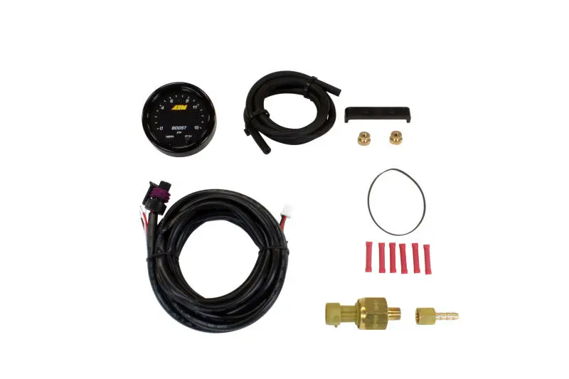 Aem 30-0309 X-Series Pressure 0-15Psi Gauge Kit 1
