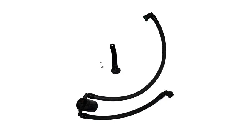 J&L 3091P-B Oil Separator 3.0 Pcv Side - Black Anodized For 2024 Ford Mustang 5.0L 1