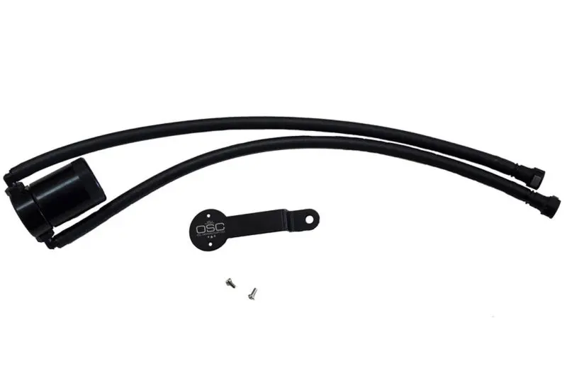 J&L 3085D-B Driver Side Oil Separator 3.0 - Black Anodized For 2014-2018 Chevy/Gm Truck/Suv 5.3L V8 1