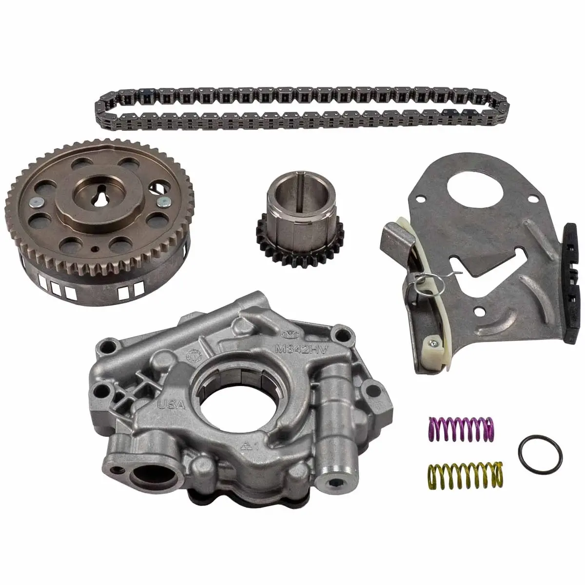 Melling Topk-1006Hv Timing Kit W/High-Volume Oil Pump For 2003-2008 Chrysler Dodge Jeep 5.7L Non-Vvt Hemi 1