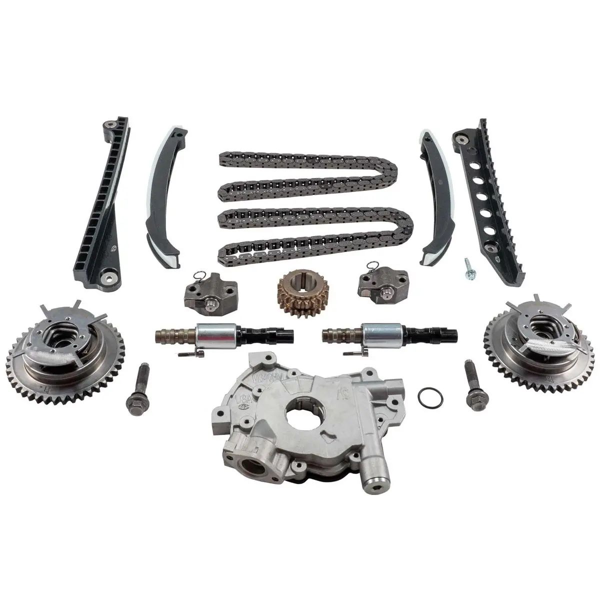 Melling Topk-1010Hv Timing Kit W/High-Volume Oil Pump For 2005-2014 Ford & Lincoln 5.4L V8 1