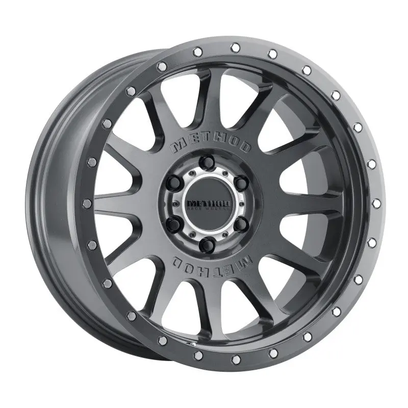 Method Mr605 Nv 20X10 -24Mm Offset 6X135 87Mm Cb Gloss Titanium Wheel 1