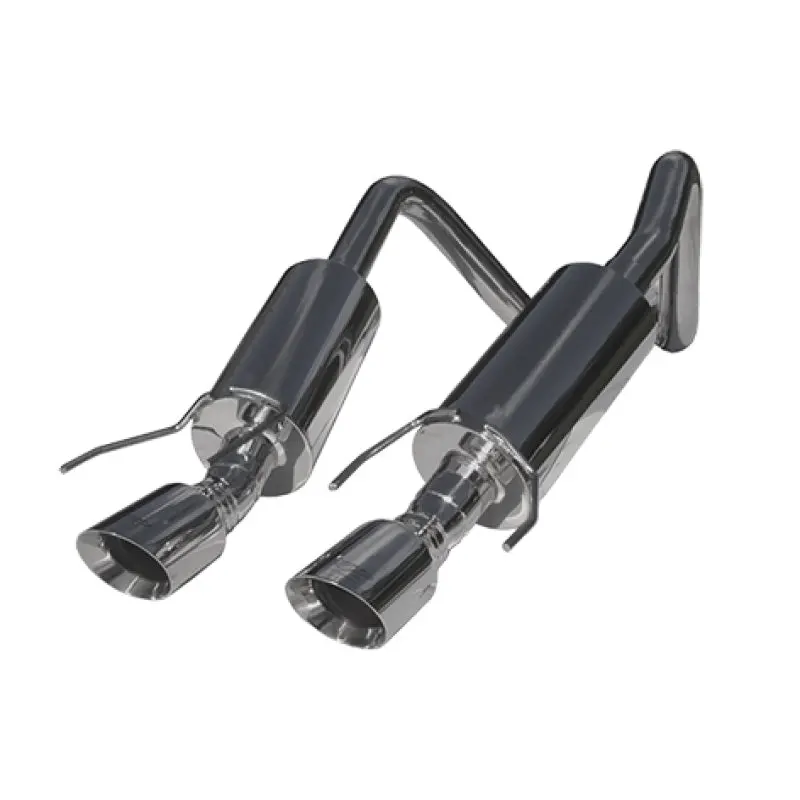 Mbrp 2005-2008 Chevy Corvette Dual Muffler Axle Back 4 Round Dual Wall Tips 1