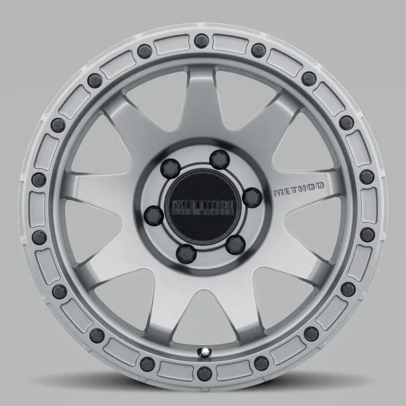 Method Mr317 18X9 +3Mm Offset 6X5.5 106.25Mm Cb Matte Titanium Wheel 1