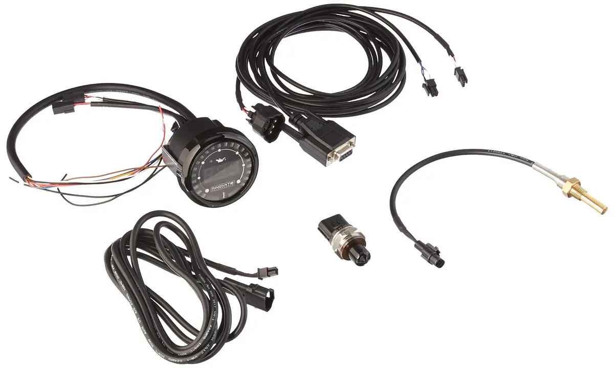 Innovate 3913 Mtx Digital Oil Temperature & Pressure Gauge Kit (0-150Psi) 1