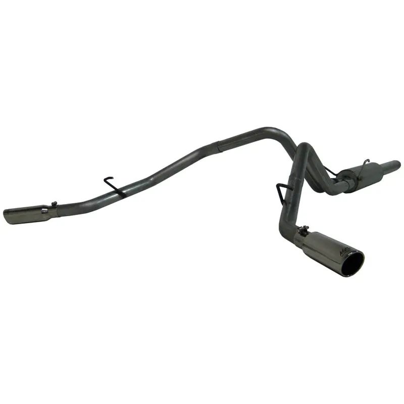 Mbrp S5114al 2.5" Aluminized Cat Back, Dual Split Side For 2004-2005 Dodge Ram Hemi 1500 5.7L Sc/Cc-Sb 1