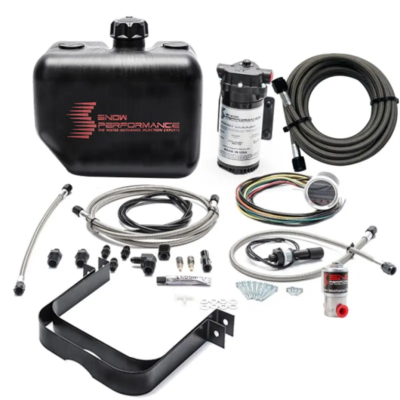 Snow Performance 2.5 Boost Cooler Water Methanol Injection Kit W/ Ss Brd Line & 4An Fittings 1