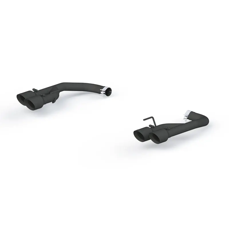 Mbrp 2018-2019 Ford Mustang Gt 2.5In Black Coated Non Active Dual Axle Back Exhaust - 4In Dual Wall Tips 1