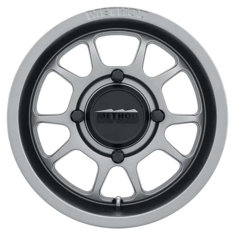 Method Mr409 14X7 4+3/+13Mm Offset 4X136 106.25Mm Cb Steel Grey Wheel 1