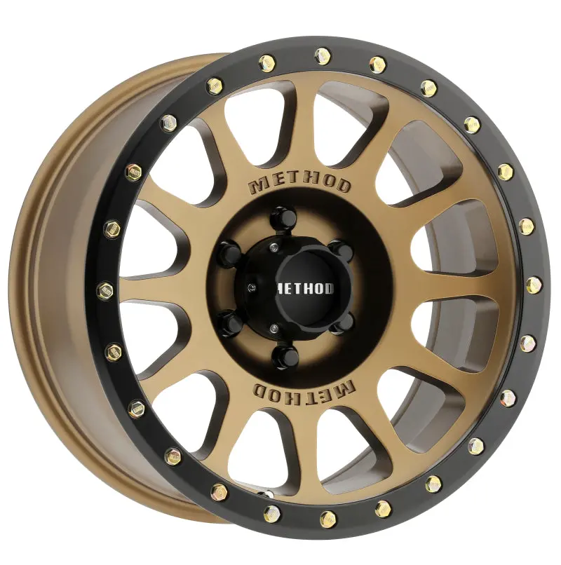 Method Mr305 Nv 20X10 -18Mm Offset 6X5.5 108Mm Cb Method Bronze/Black Street Loc Wheel 1