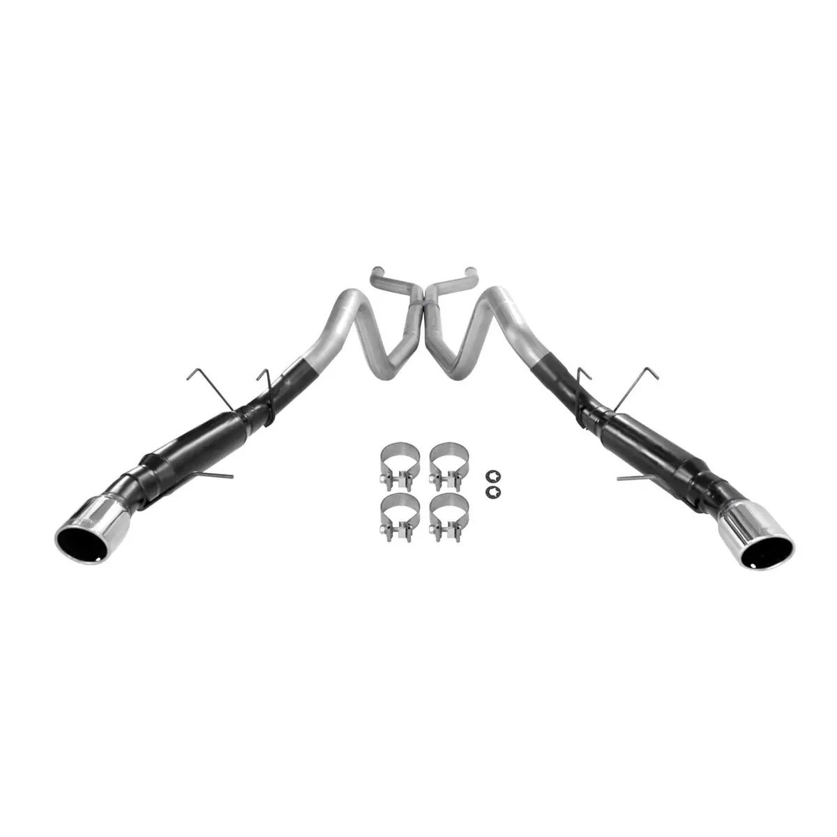 Flowmaster 817560 Axle-Back Exhaust System For 2011-2012 Ford Mustang Gt 5.0L Coupes & Convertibles (Does Not Fit Gt500) 1