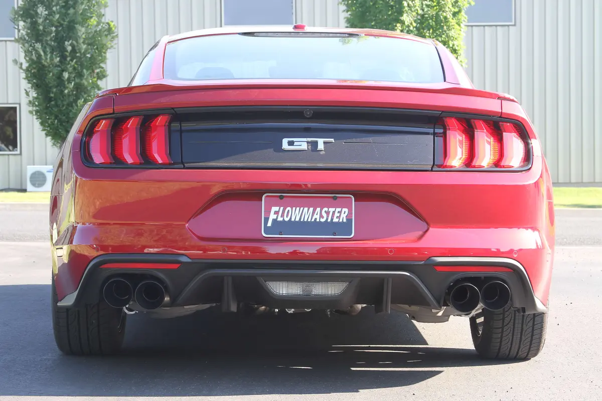 Flowmaster Axle-Back Exhaust Kit For 2018-2021 Mustang Gt 5.0L Coupes & Convertibles Without Factory Active Performance Exhaust Valves 2