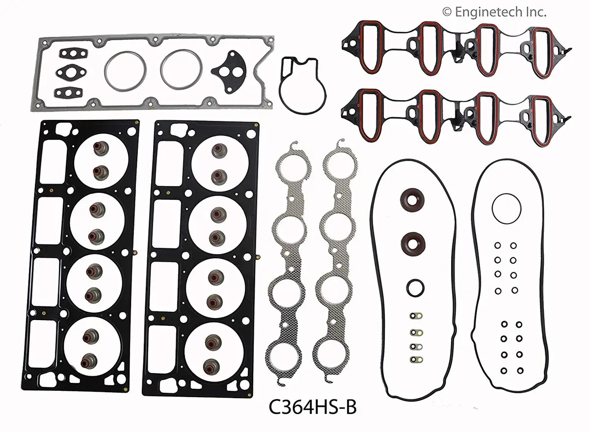 Enginetech Rcc364ap Engine Rebuild Kit For 2001-2003 Chevrolet Gmc 364 6.0L V8 Lq4 Vin "U" 4