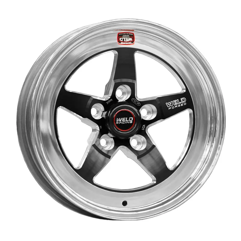Weld S71 15X10 / 5X4.5 Bp / 7.5In. Bs Black Wheel (Medium Pad) - Non-Beadlock 1