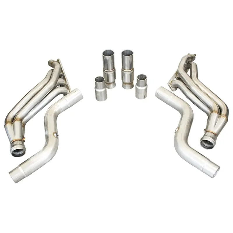 Texas Speed 25-Tspdch-Hc-Cat 2" Long Tube Headers With High Flow Cat Connection Pipes For 2005+ Challenger Charger 1