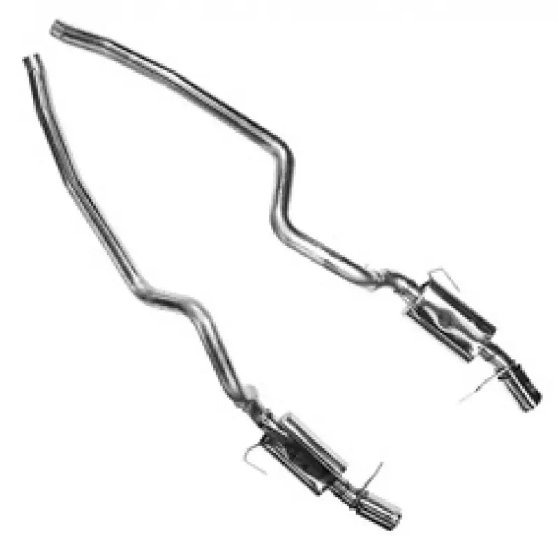 Kooks 11404200 2-3/4 Inch X 3 Inch Oem Cat-Back Exhaust System For Ford Mustang Gt / Gt500 1