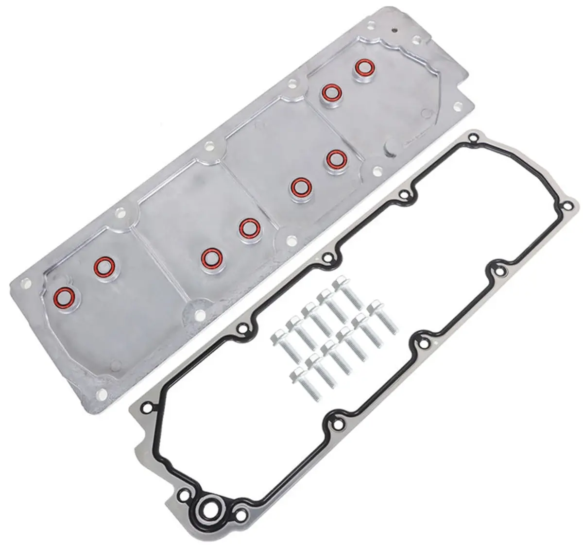 Ams Racing Nonafm Valley Plate For Gm Gen Iv Ls Engines (W/O Pcv) - Like 12598832 1