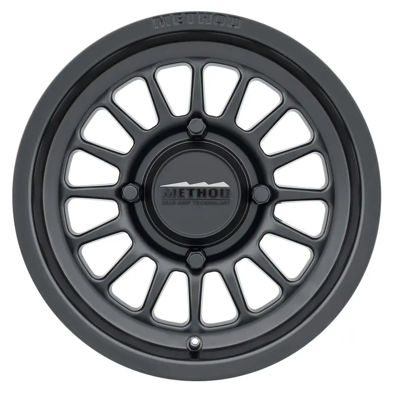 Method Mr411 Bead Grip 15X10 / 6+4/25Mm Offset / 4X136 / 106.25Mm Cb Matte Black Wheel 1