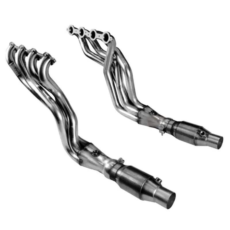 Kooks 2250H430 Stainless Steel Long Tube Headers For 2010-2015 Chevrolet Camaro Ss Ls3/L99/6.2L With Green Catted Connection Pipes 1