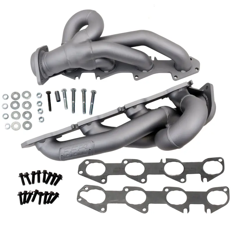 Bbk 4014 Shorty Tuned Length Exhaust Headers - 1-3/4 Chrome For 2009+ Dodge Ram 5.7 Hemi 1
