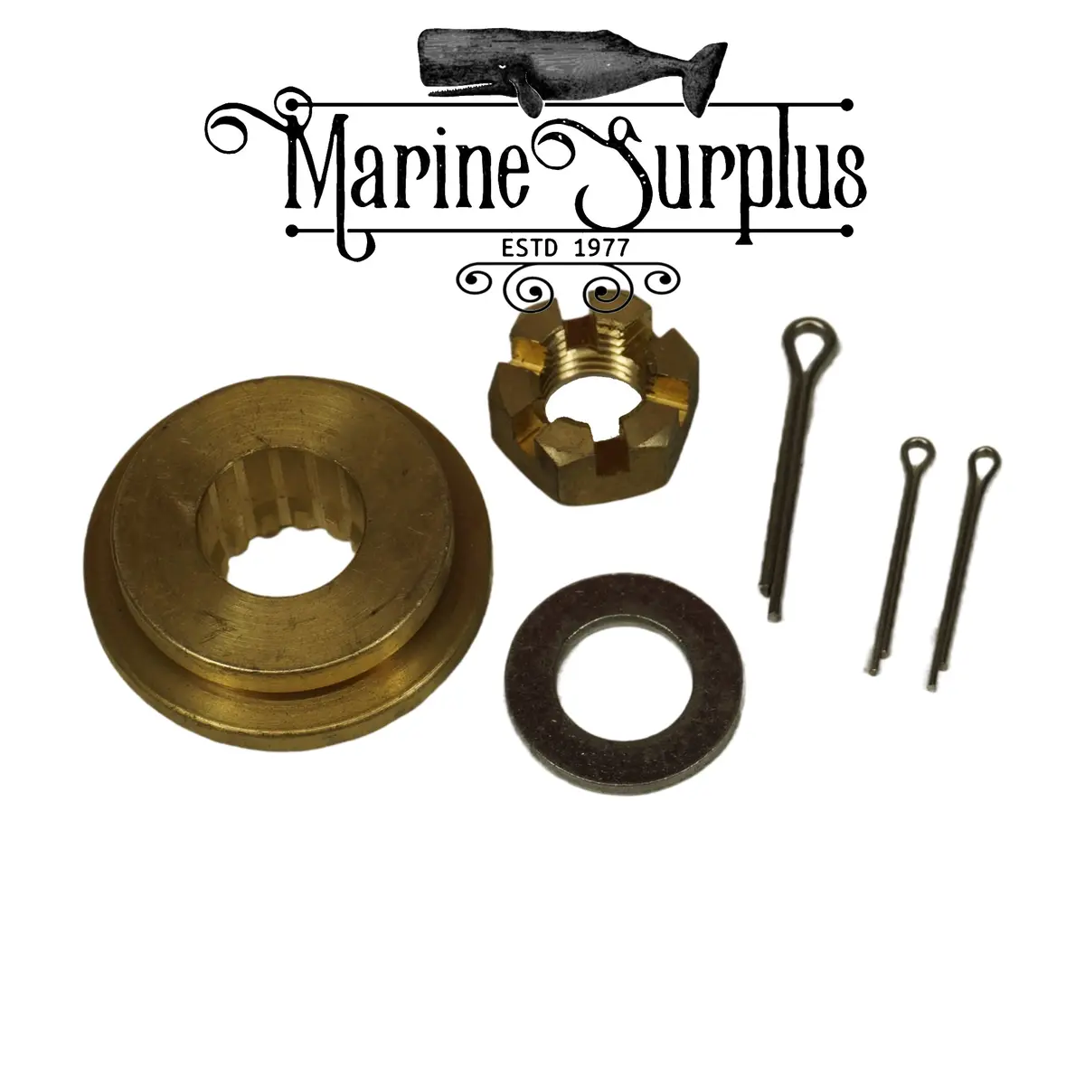 Mercury Propeller Nut Kit 9.9Hp Bigfoot 2005 And Newer, 15 And 20 Hp 4-Stroke 2007 And Newer (803743Q01) 1