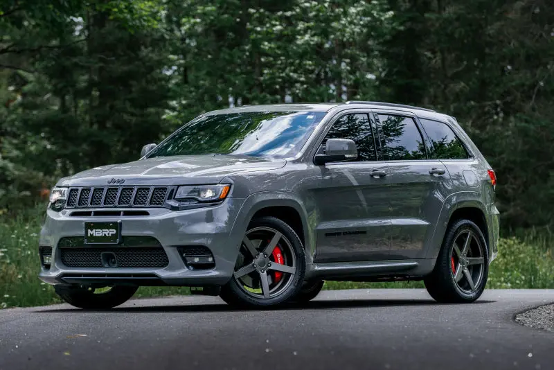 Mbrp 2012+ Jeep Grand Cherokee Srt 6.4L 3In Dual Rear Exit T304ss Catback Exhaust - Cf Tips 2