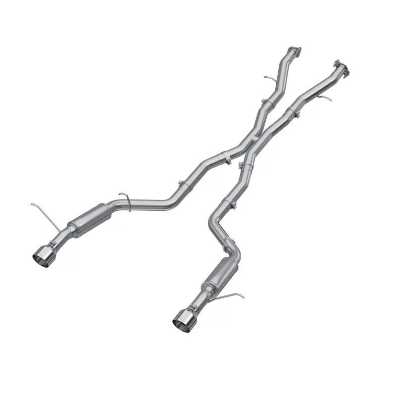 Mbrp S5105al 3" Cat-Back, Dual Rear Exit, Aluminized Steel For 2018-2024 Dodge Durango Srt, Srt Hellcat 6.2L/ 6.4L Hemi 1