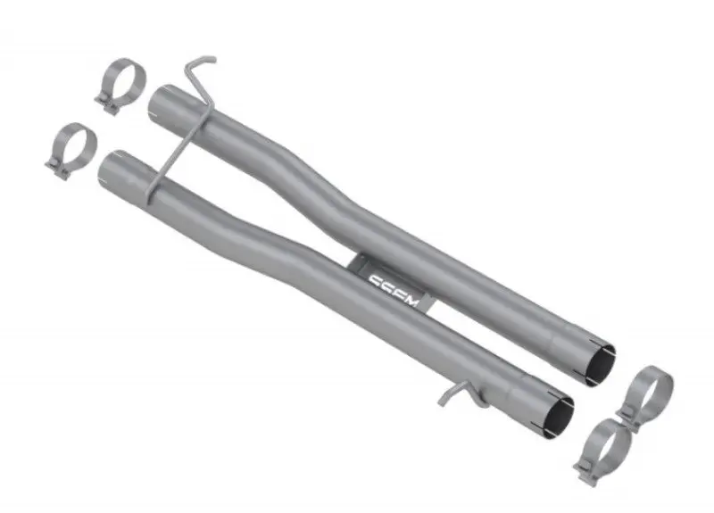 Mbrp S5155304 3" Muffler Bypass, T304 Stainless Steel, Race Profile For 2021-2024 Ram Trx 6.2L Hemi 1
